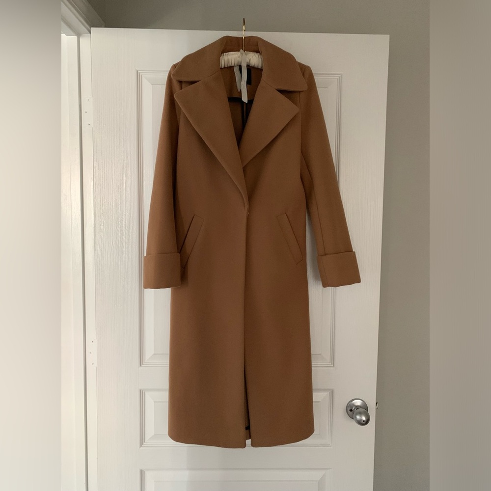 COPY - River Island Camel Coat UK Size 6